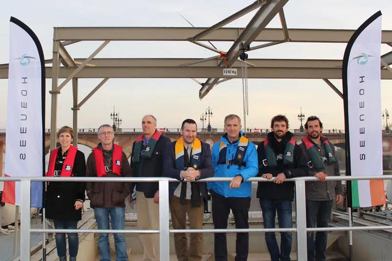 the seeneoh team with paul collins and vincent mccormack