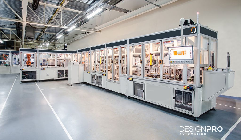 an assembly machine for the automotive industry