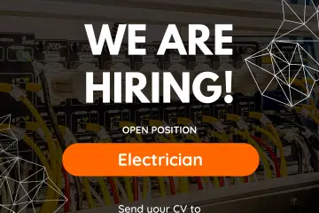 we are hiring an electrician