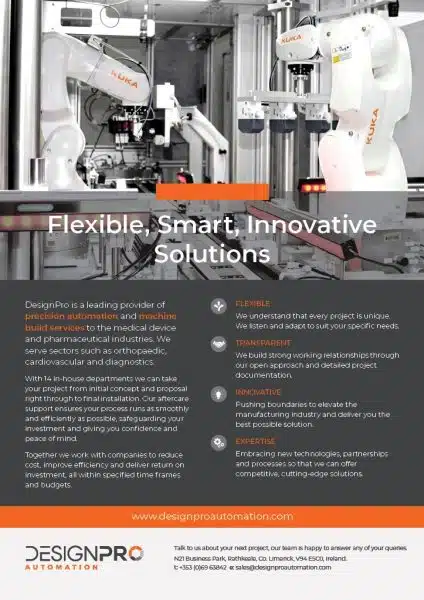 designpro company leaflet